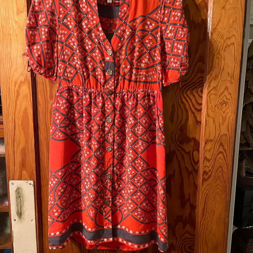 Lovely burnt orange dress